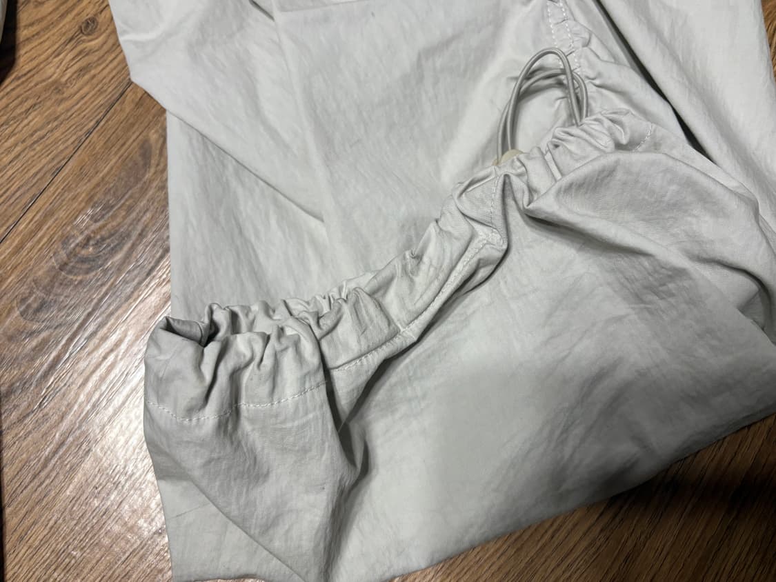 코이세이오 퍼커링팬츠 아이보리 상품이미지4