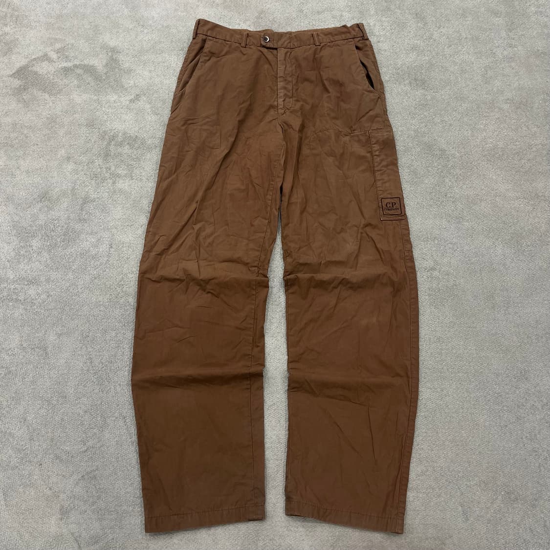 86 CP컴퍼니 브라운 코튼 팬츠 상품이미지1
