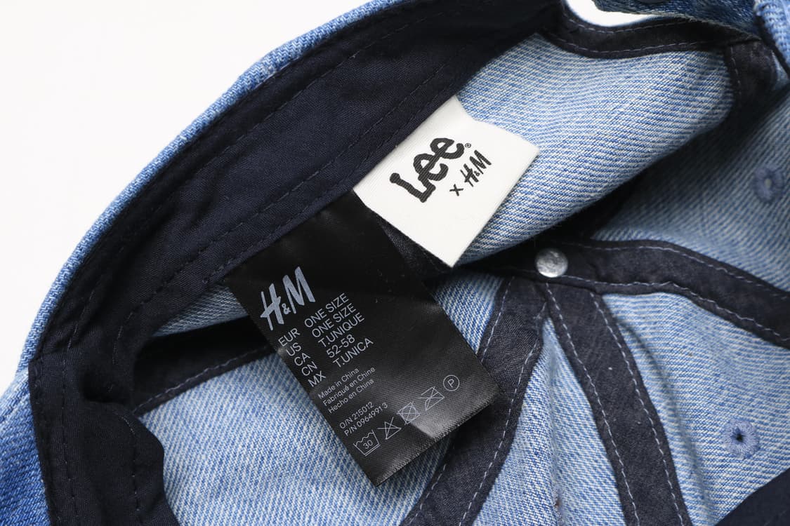 LEE X H&M 데님 볼캡 모자 상품이미지5