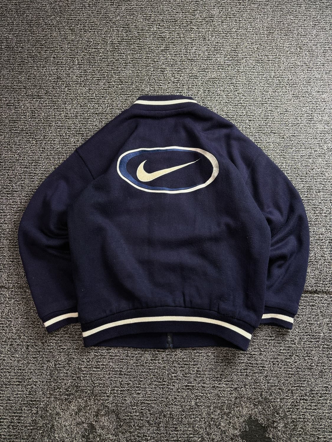 90s 나이키 빅로고 올드스쿨 바시티 자켓 3189 상품이미지4