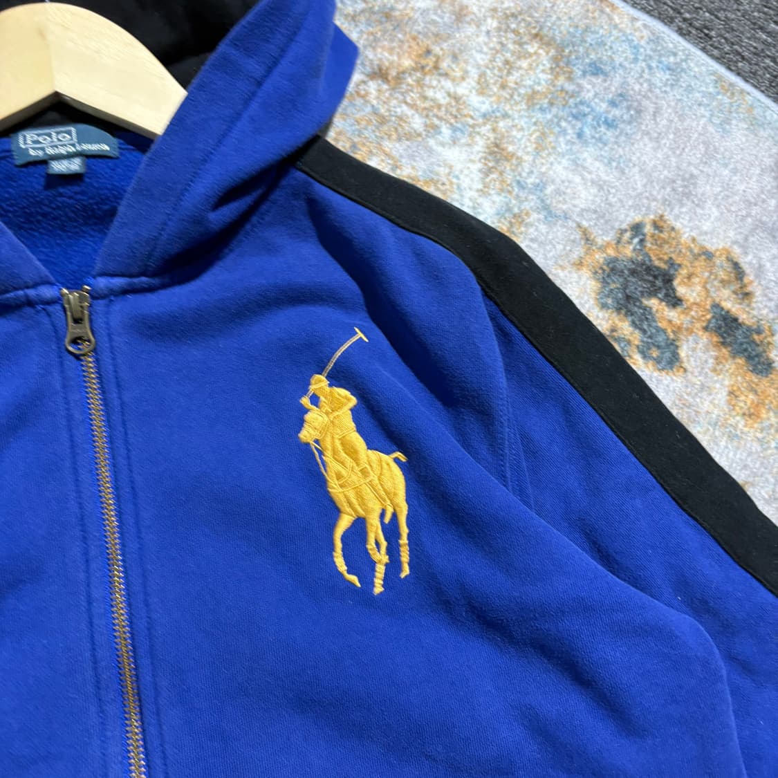 폴로 빈티지 골드포니 빈티지 후드집업 상품이미지6