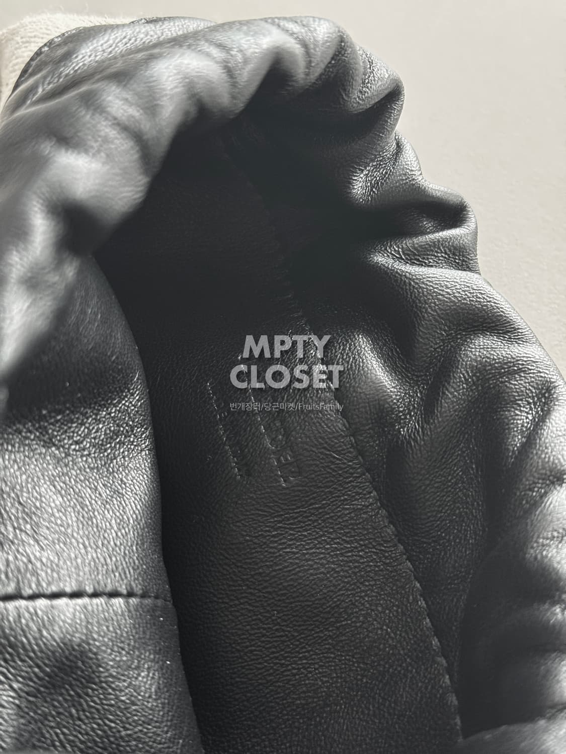 질샌더 덤플링 드로우스트링 파우치 상품이미지6