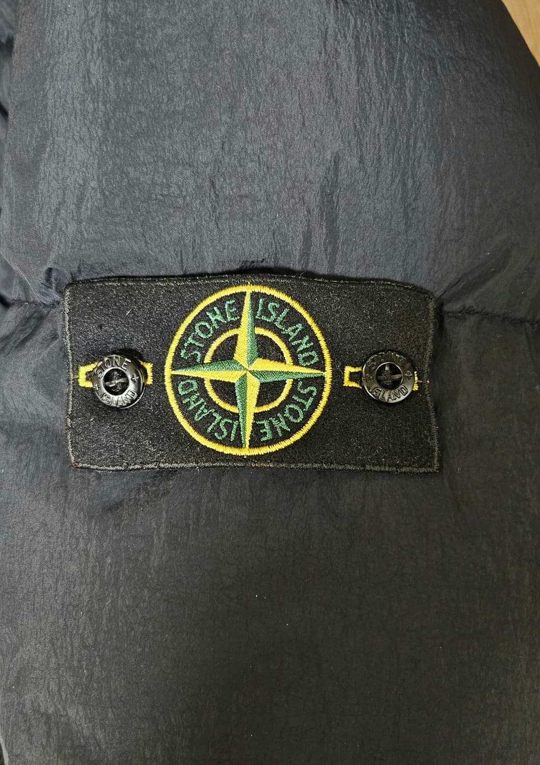 (정품)21FW 스톤아일랜드 크링클랩스 후드 다운패딩 M(100) 특A 상품이미지5