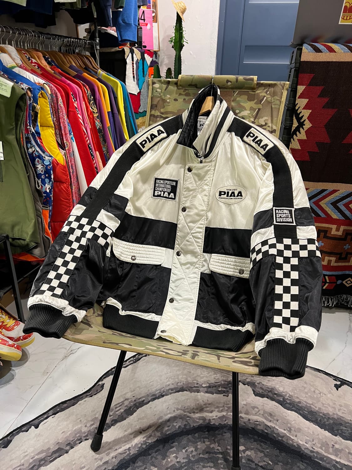 (xxl) 90s PIAA SPORTS 레이싱봄버자켓 상품이미지5