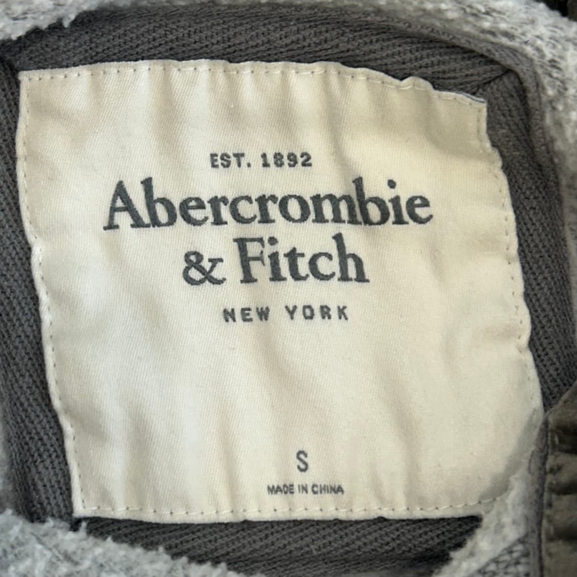Abercrombie 아베크롬비 A&F 그레이 후드티 상품이미지5
