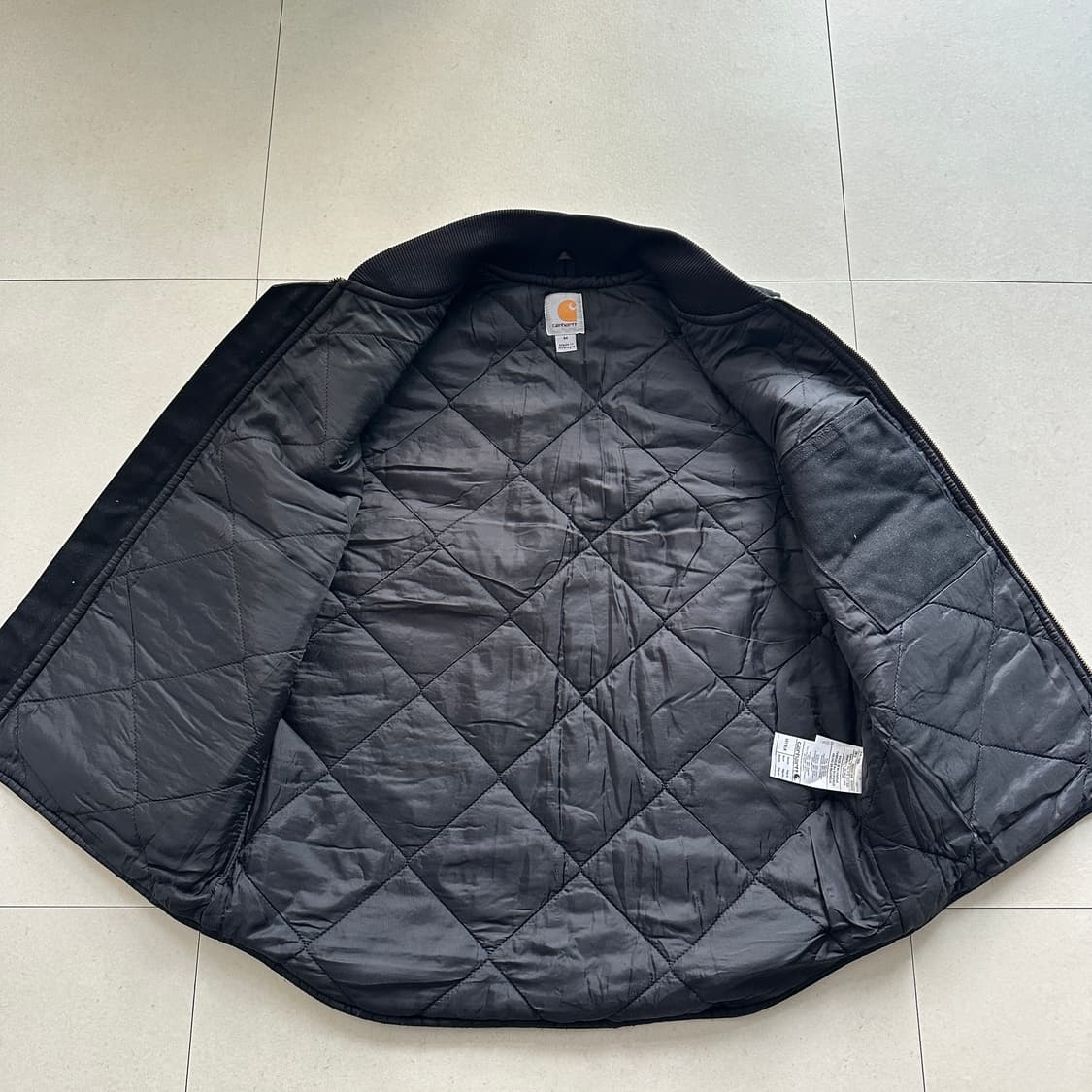 19년 생산 칼하트 V01 BLK 퀼팅 워크 베스트 블랙 M 상품이미지6