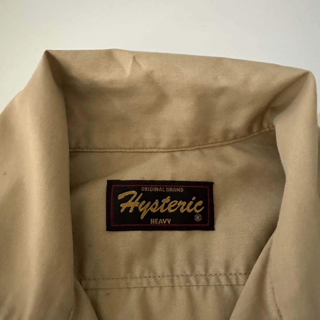 히스테릭글래머 hysteric glamour 로고 셔츠 상품이미지5