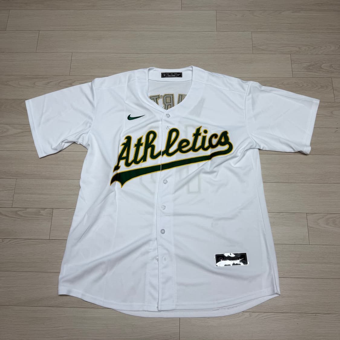 나이키 MLB 오클랜드 에슬레틱 닉 커츠 유니폼 상품이미지1
