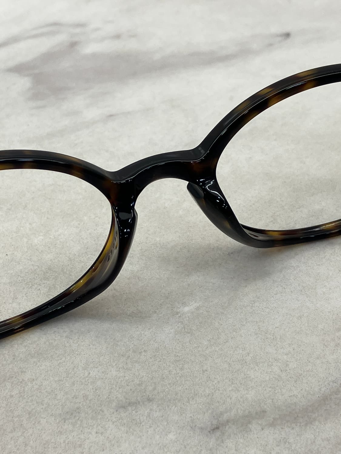 캘빈 클라인 CK 레오파드 오벌 뿔테 안경 상품이미지4