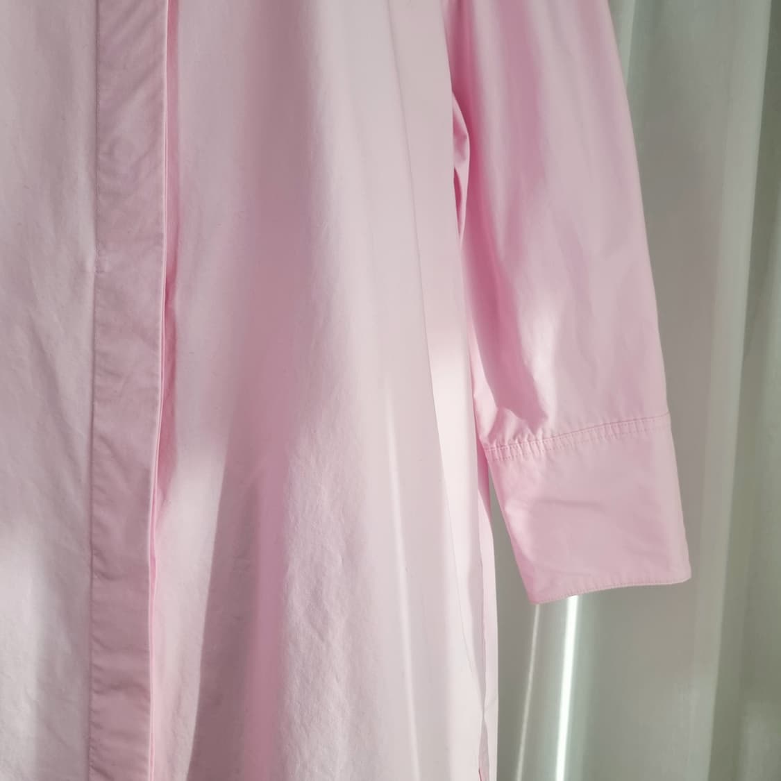 OIAUER (삼성물산제작) 셔츠원피스 롱셔츠 (5566/표기M) 상태굿 상품이미지5