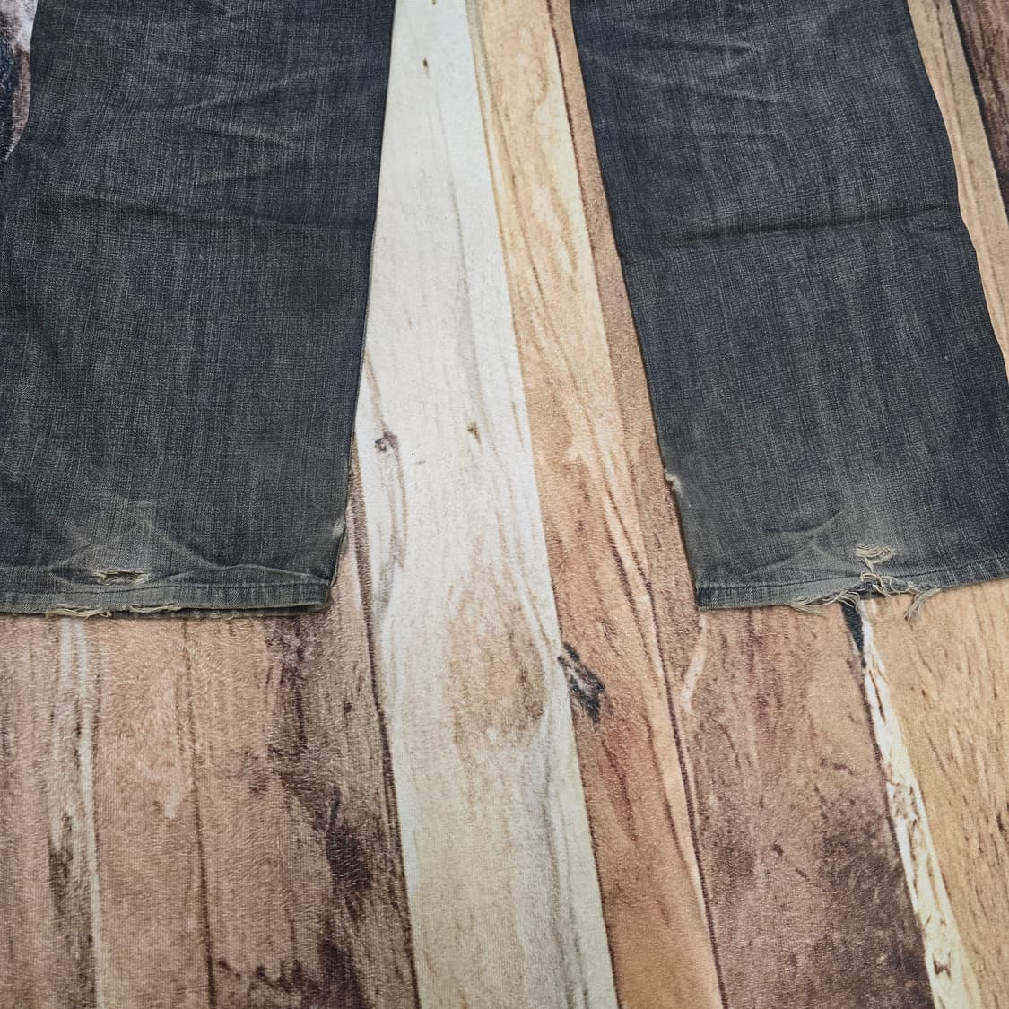 Vintage 00s Japan Lee 플랩포켓 카고팬츠 블랙 31 상품이미지9