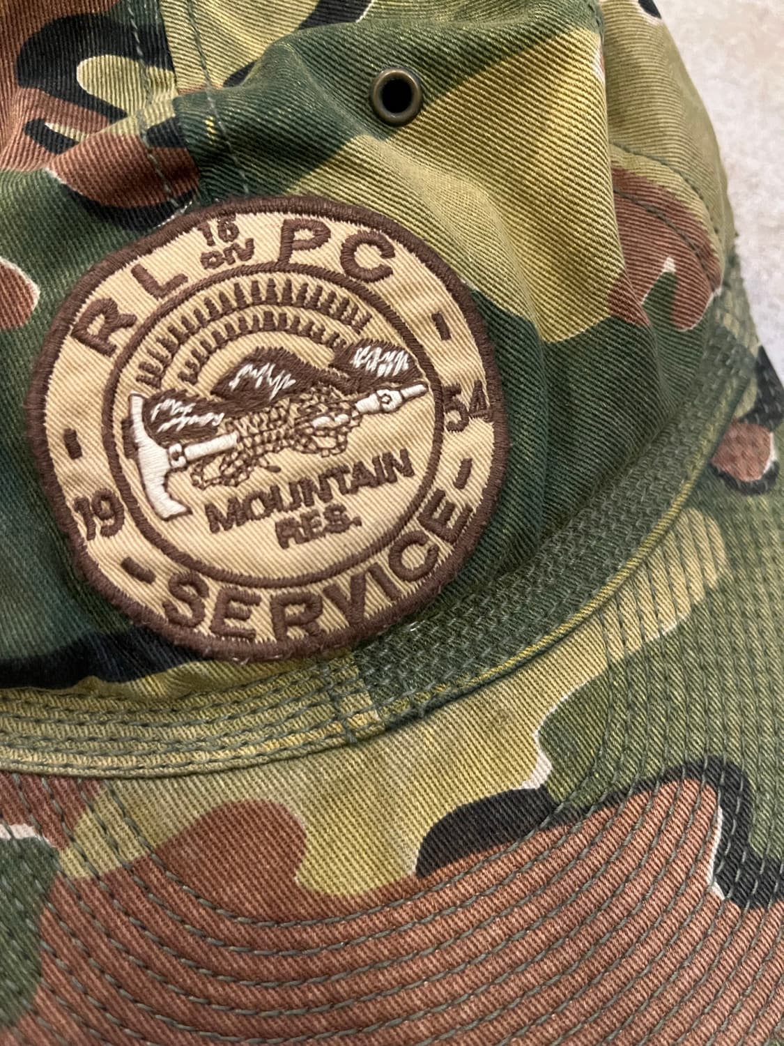 빈티지 90s 랄프로렌 폴로 마운틴 6패널 상품이미지1