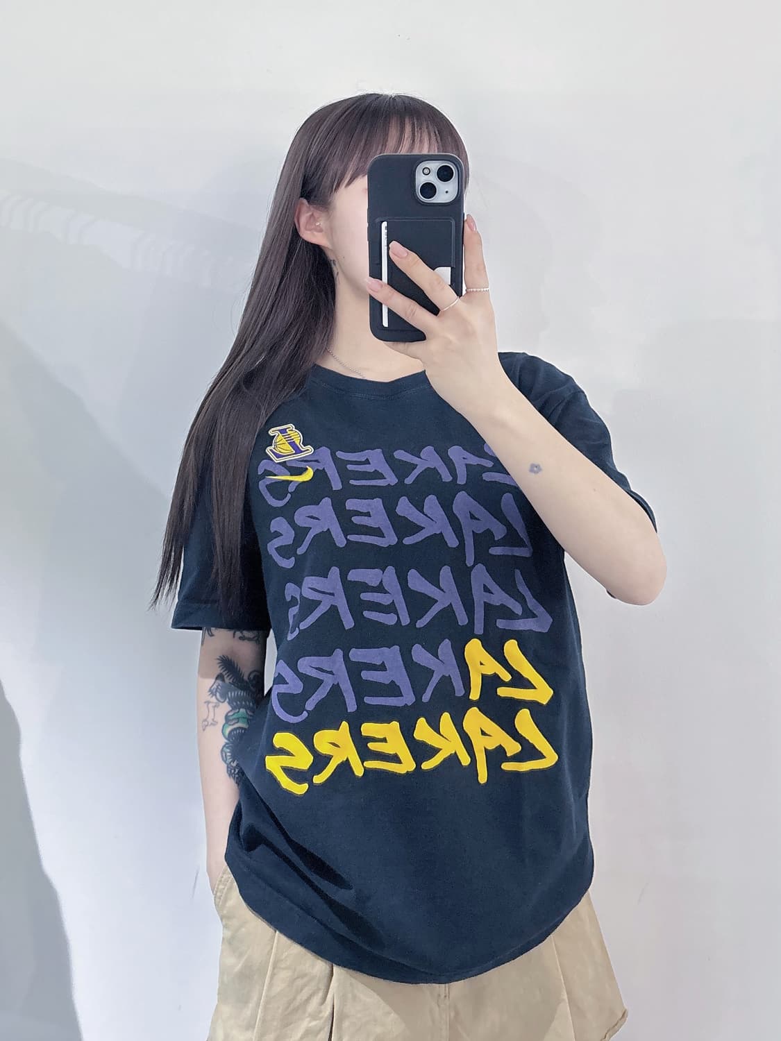 나이키 NBA 레이커스 반팔 상품이미지2
