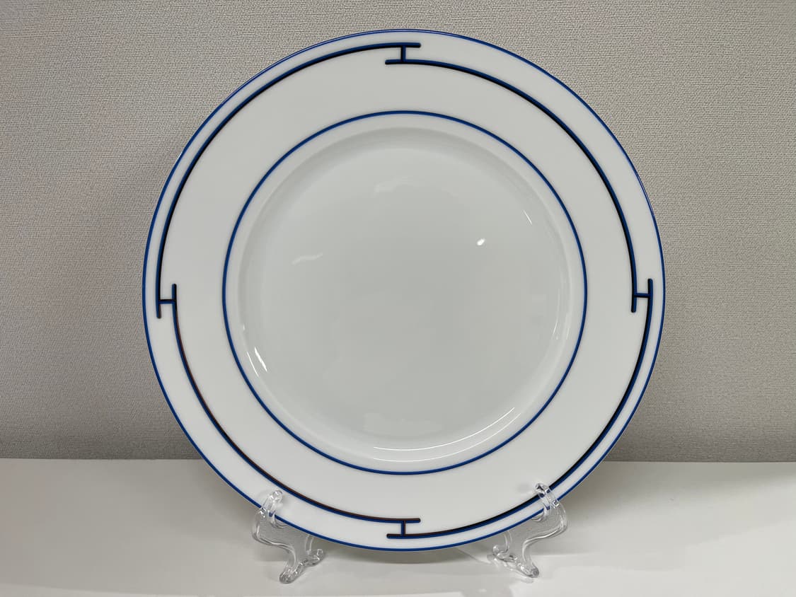 에르메스 리듬 블루 플레이트 1P 세트 HERMES 상품이미지2