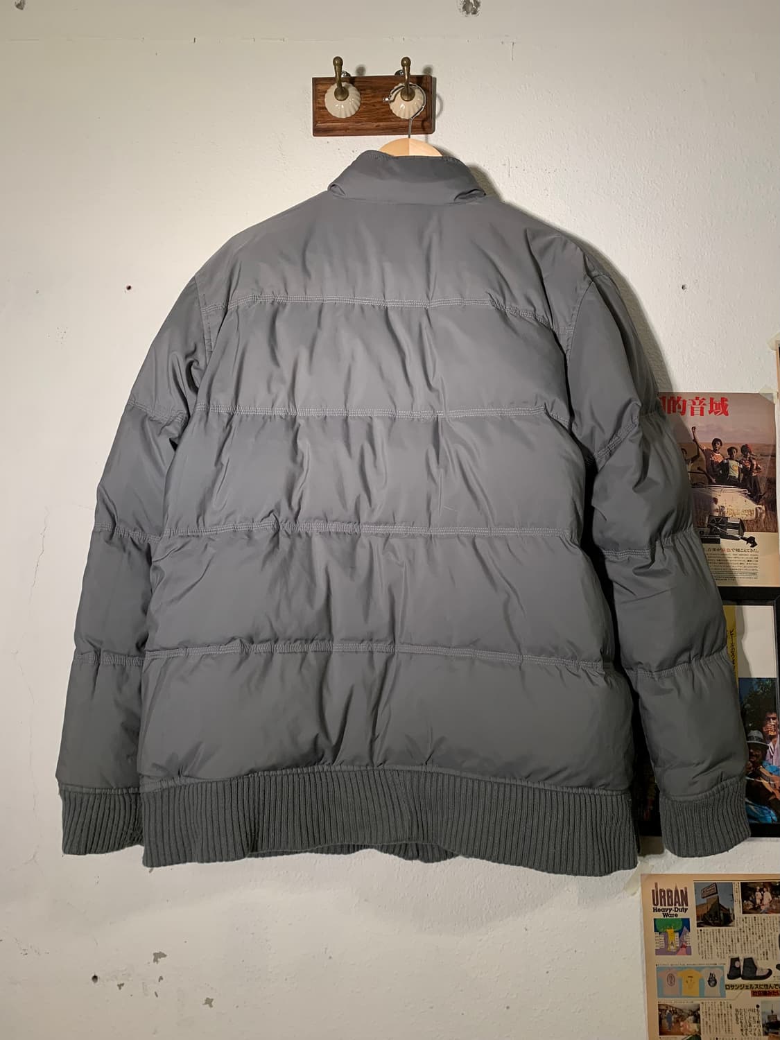 빔즈 리버시블 타탄체크 패딩 상품이미지8