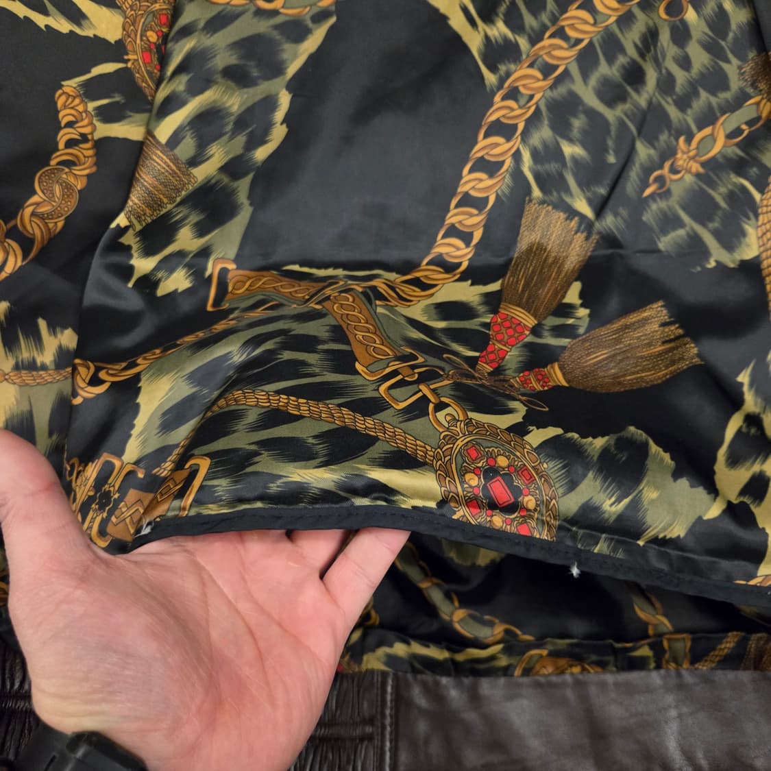 양가죽 자켓 a2 스타일 자켓 다크브라운  상품이미지6