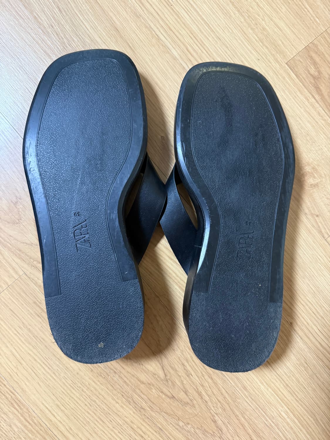 더로우 스타일 자라 샌들 39 블랙 상품이미지4