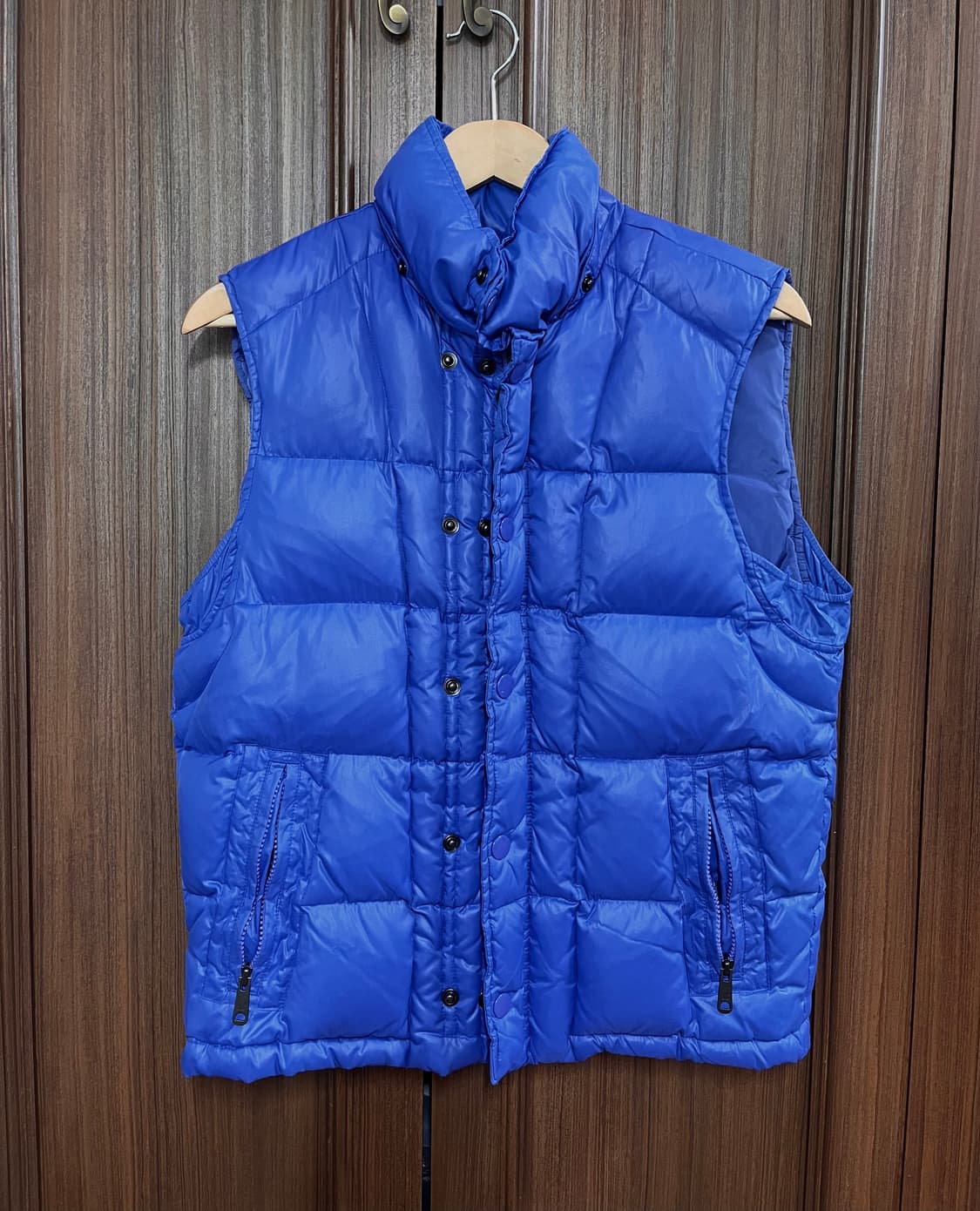 GAP 블루 패딩 조끼 상품이미지1