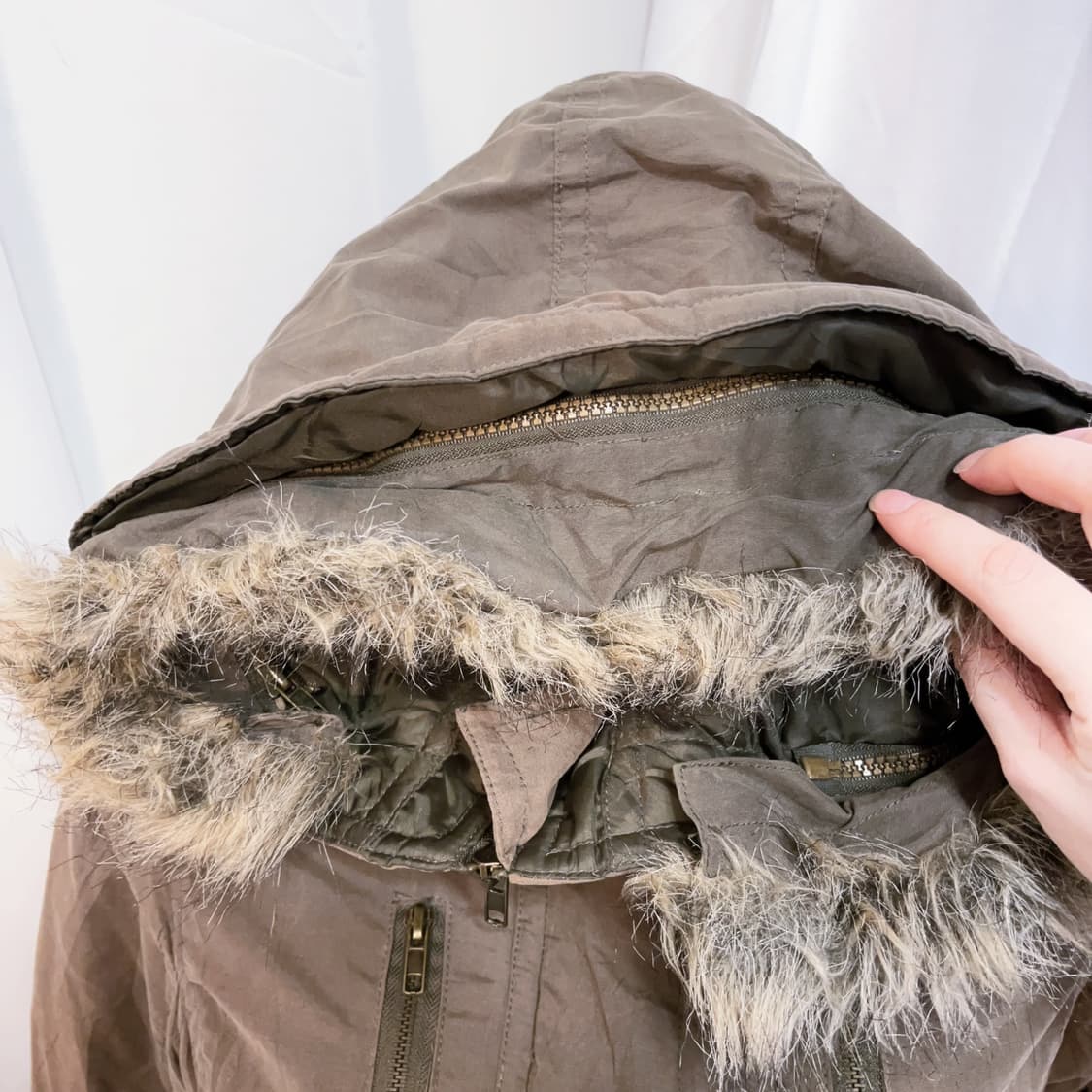 Y2k 하이넥 투웨이 자켓 00s 상품이미지3