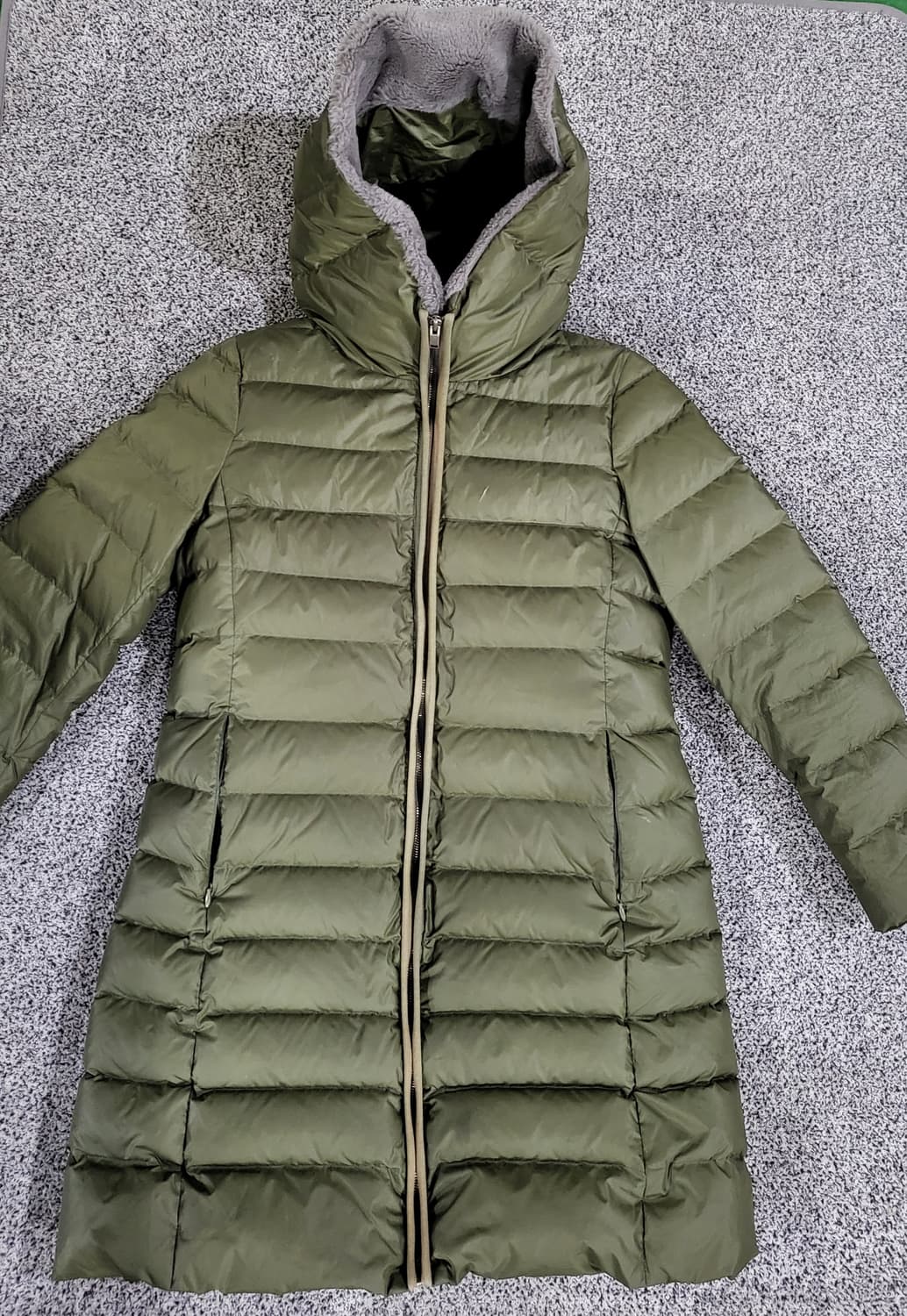 카키 구스다운 패딩  상품이미지1
