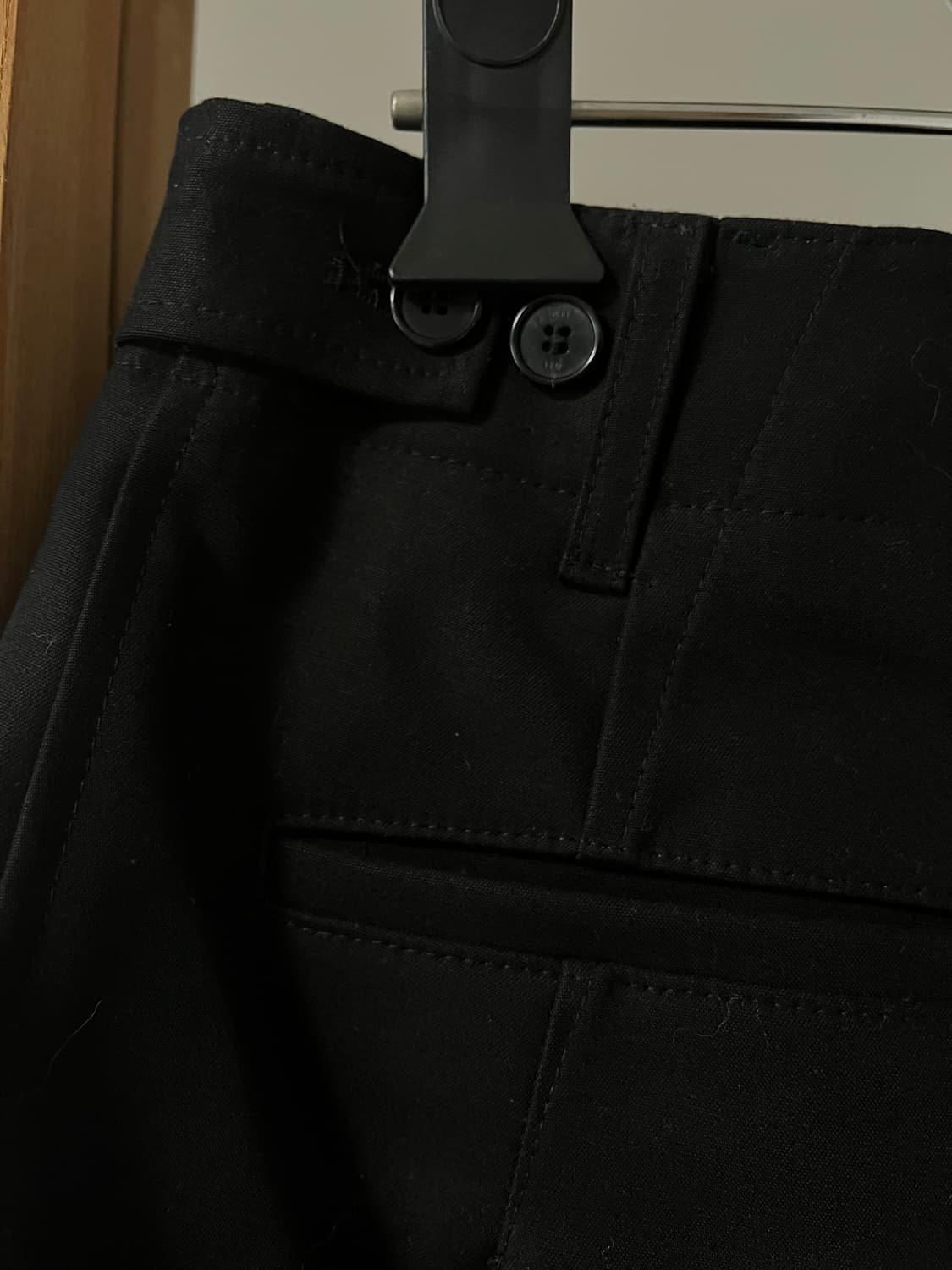 LFM wide leg cotton trousers(S) 상품이미지3
