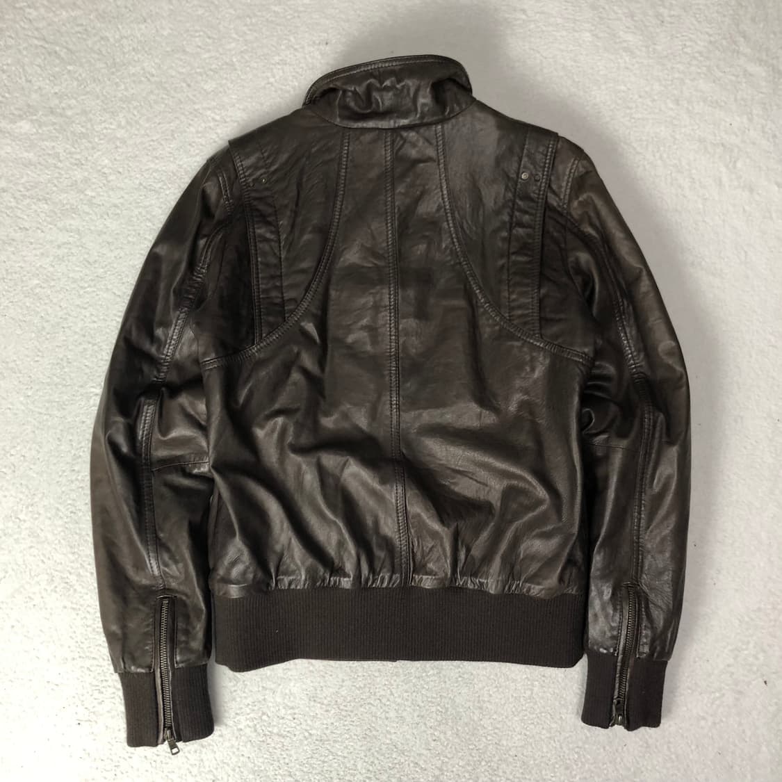 디젤 램스킨 레더자켓  상품이미지2