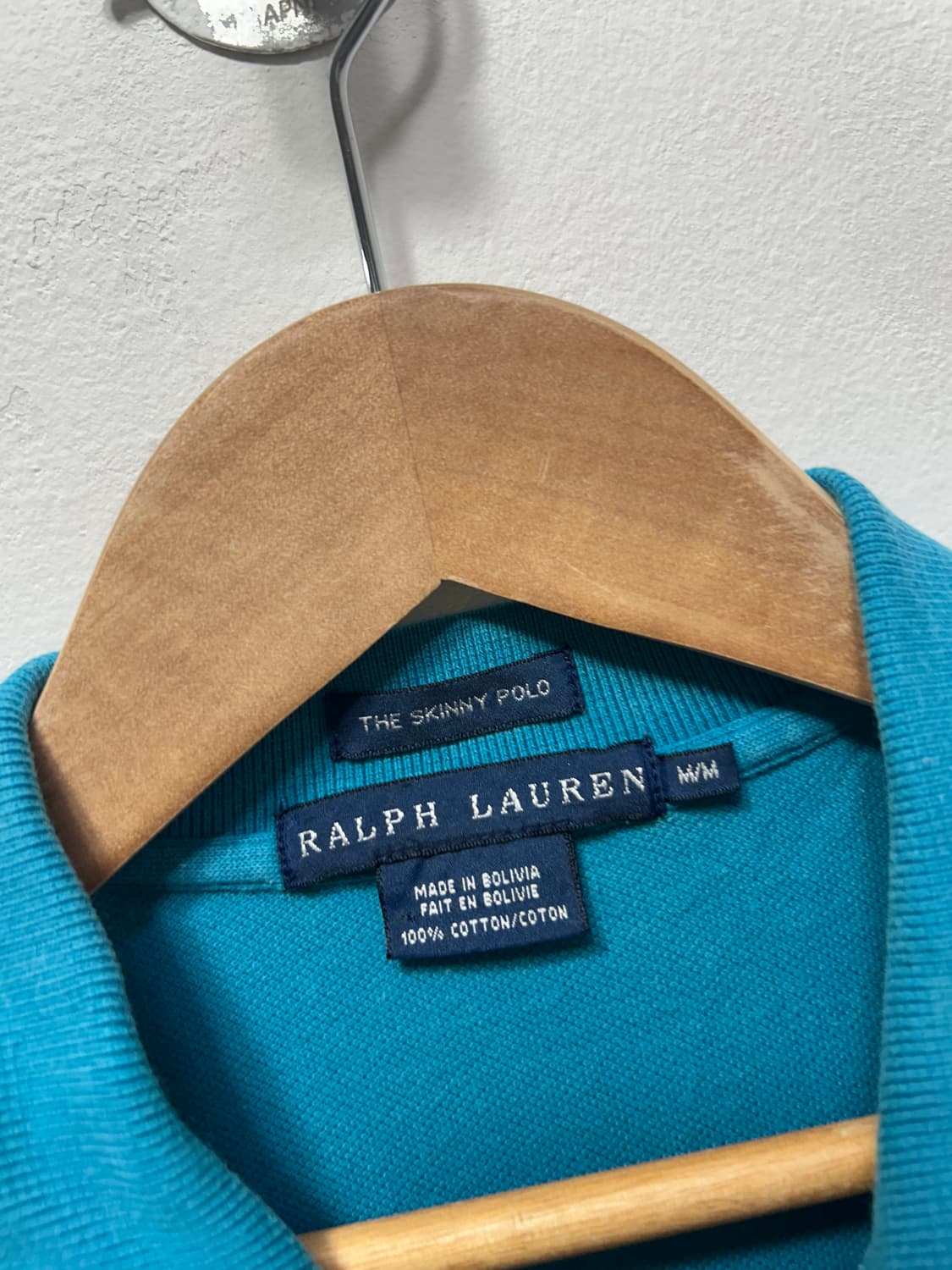 랄프로렌 폴로 여성 하늘색 셔츠 반팔 M 상품이미지3