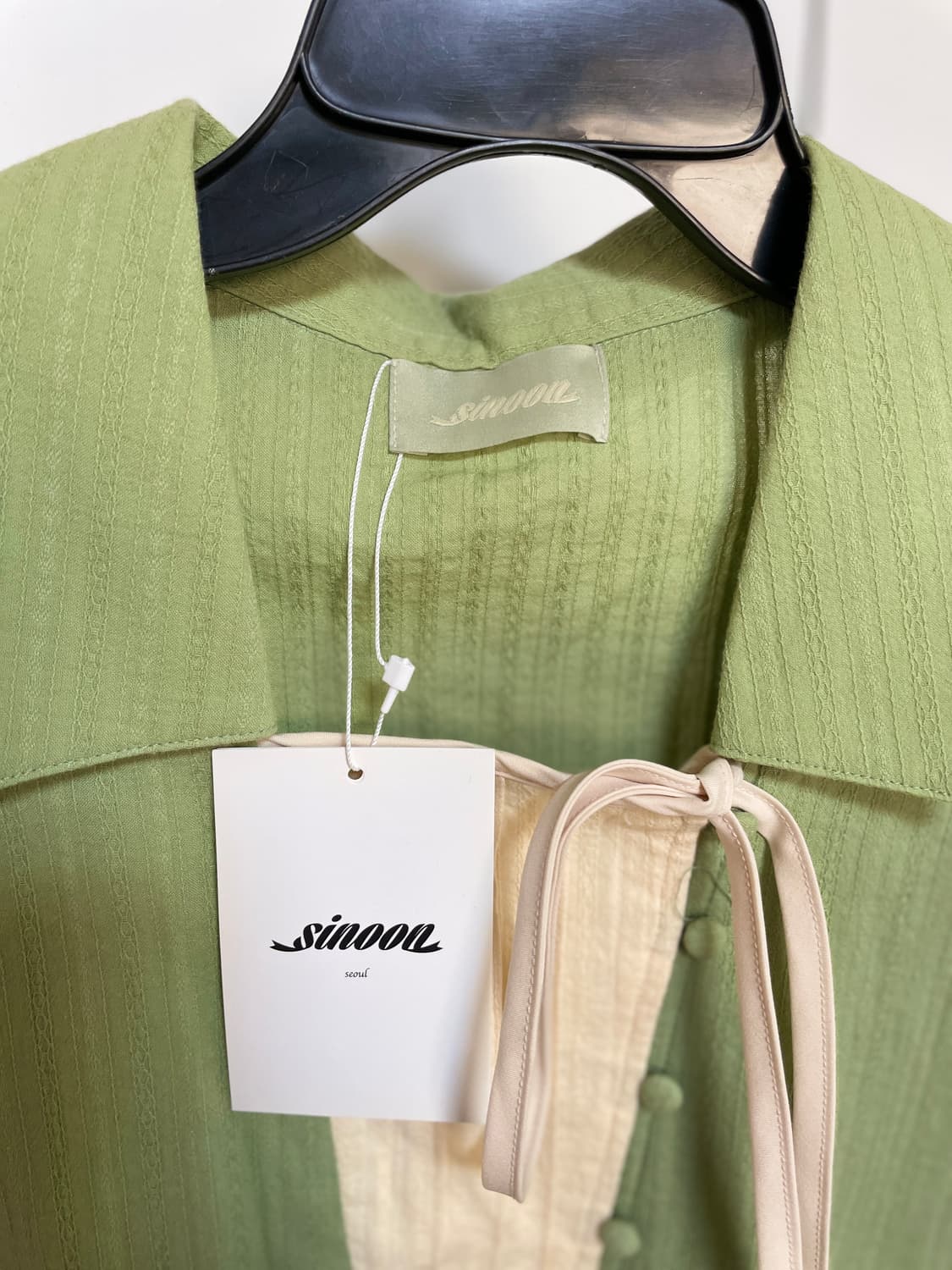 시눈 반팔 블라우스 상품이미지3