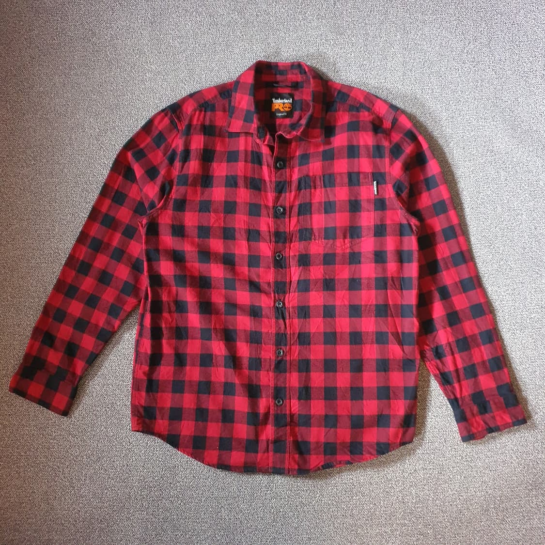 미국 수입 팀버랜드 플란넬 체크 셔츠 no.6 상품이미지1