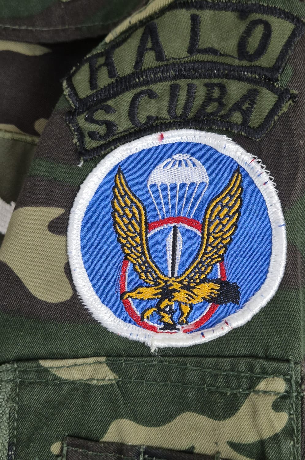 육군 구형 특수전사령부 보병 대위 후기형 독사복 전투복 상의 자켓 (M) 상품이미지7