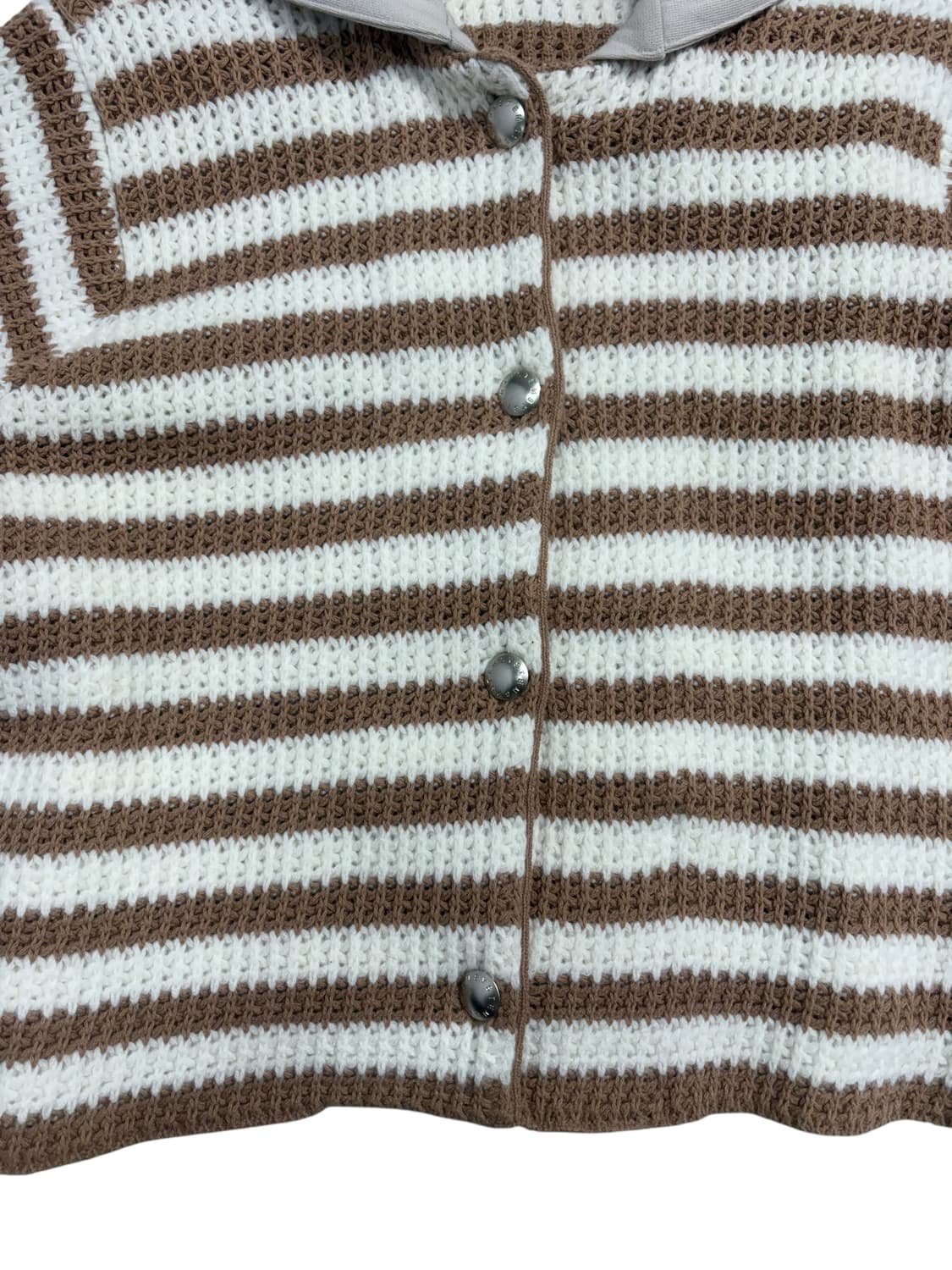 SYSTEM 반팔 니트 후드 가디건 상품이미지5