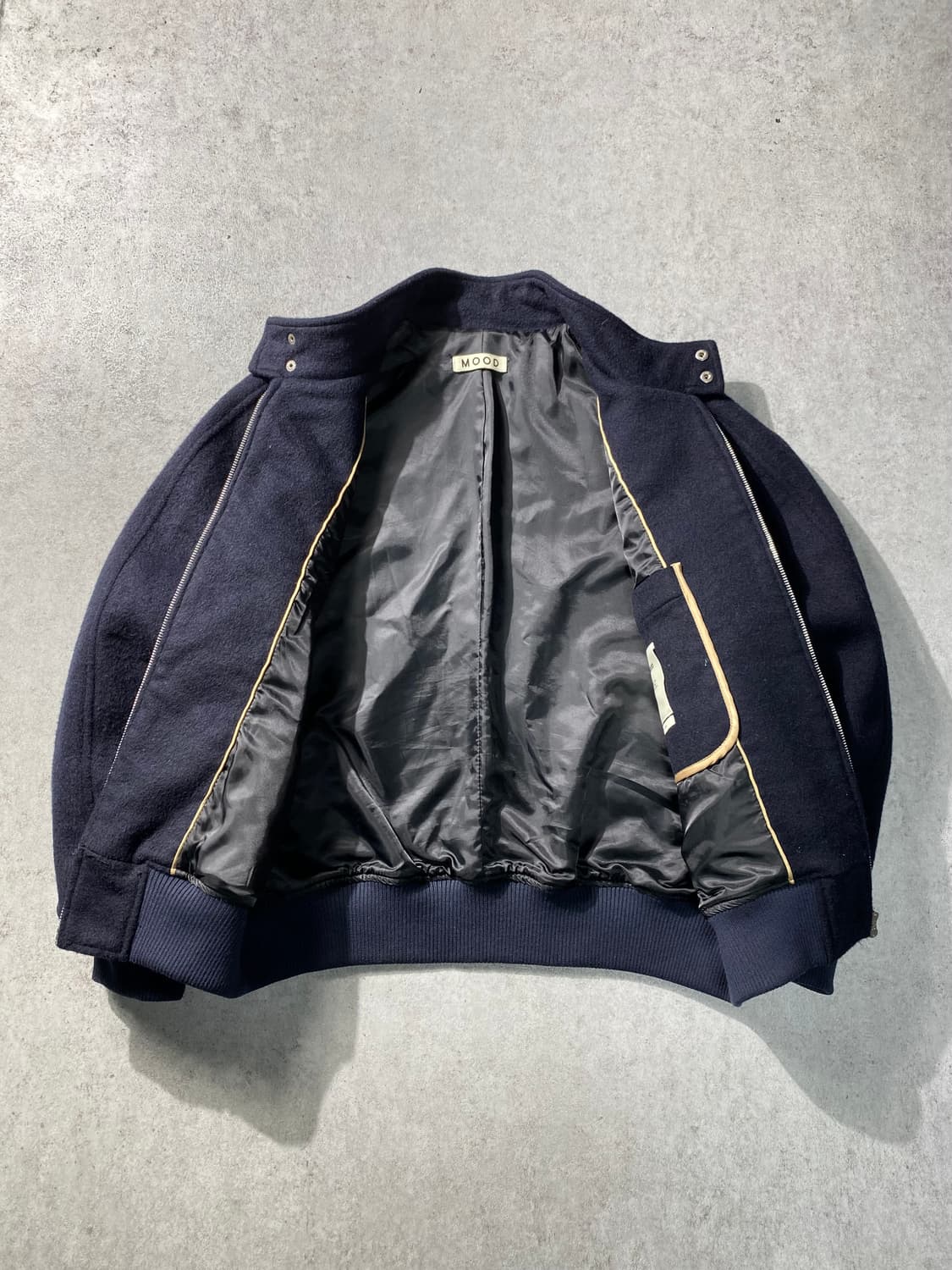 [L] MOOD 무드 네이비 투웨이 블루종 자켓 상품이미지5
