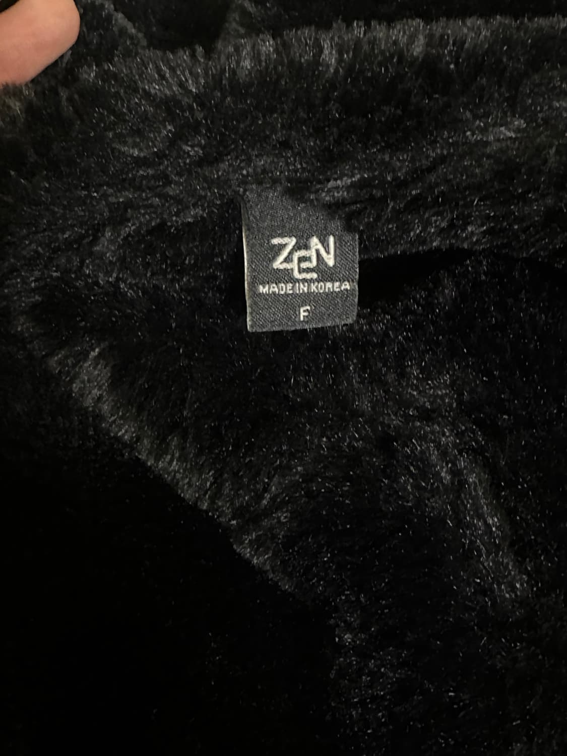 블랙 무스탕 상품이미지4