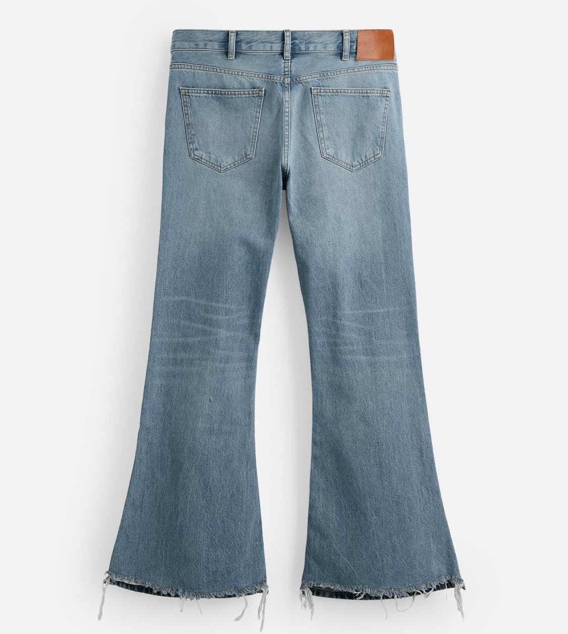 자라 JEANS FLARE FIT 부츠컷 플레어진 라이트 블루 상품이미지6