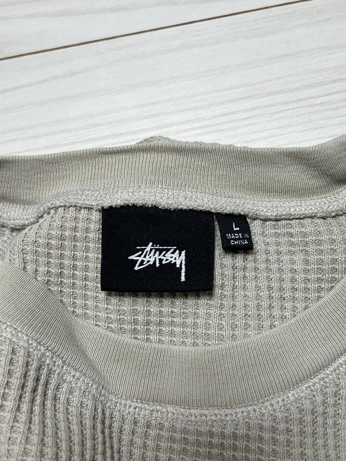 스투시 와플 롱슬리브 상품이미지4