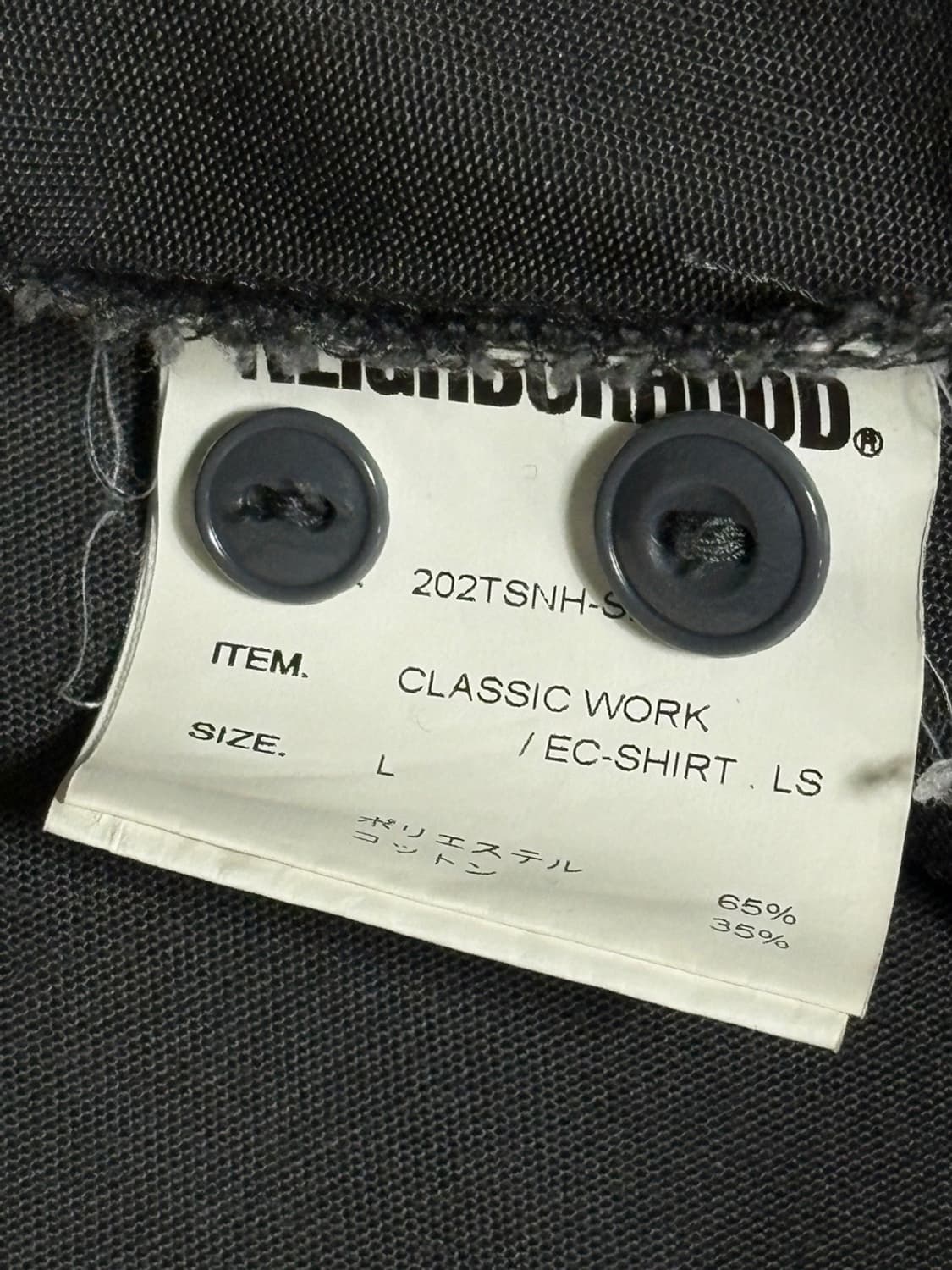 네이버후드(NEIGHBORHOOD)의 클래식 워크 셔츠 상품이미지6