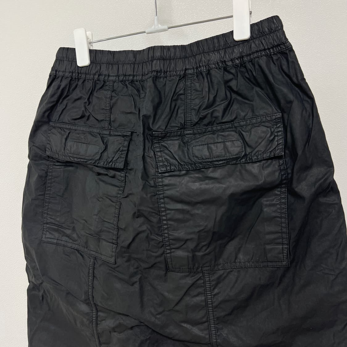 릭오웬스 15SS 다크쉐도우 코팅 복서 쇼츠 반바지 상품이미지4