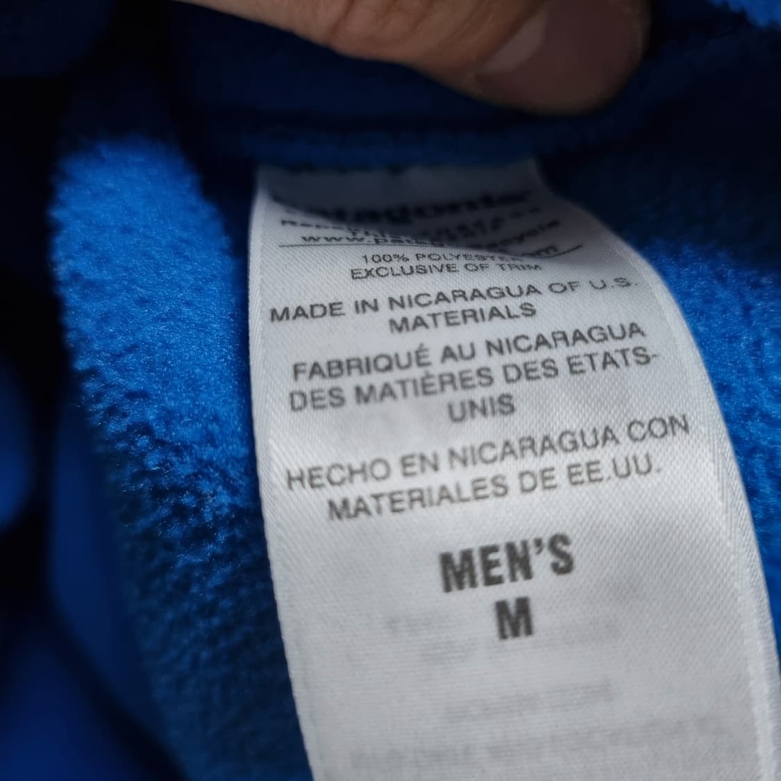 파타고니아 신칠라 블루 m 상품이미지2