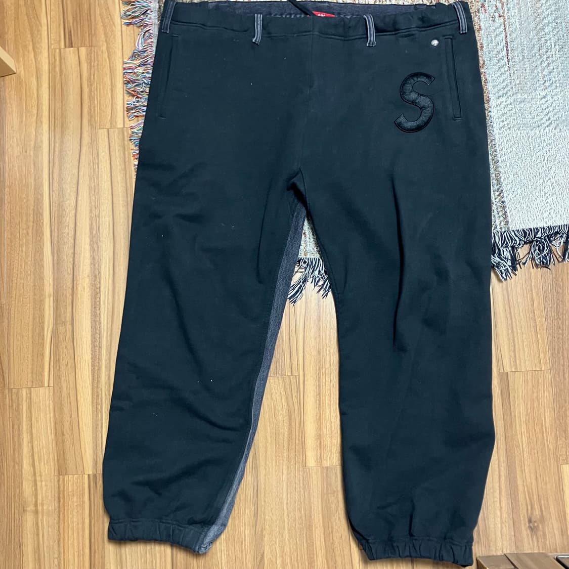 [S/M] 블레스 슈프림 오버조깅진 블랙 상품이미지2