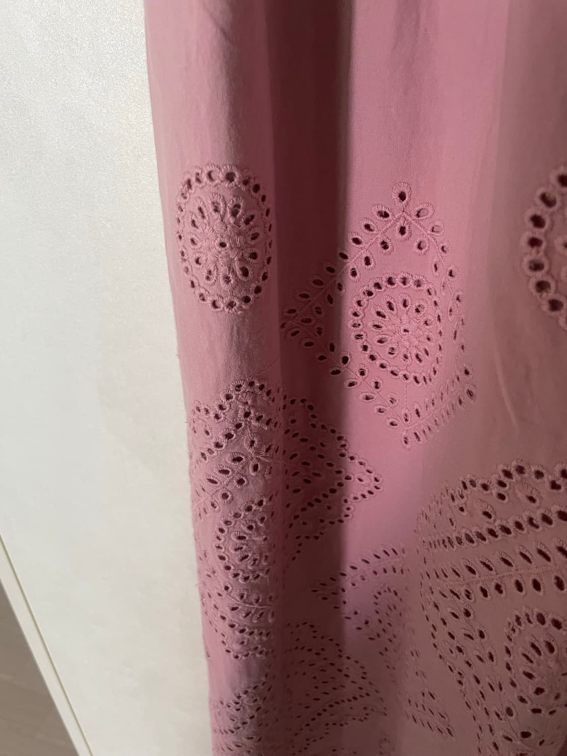 (새상품!) 씨뉴욕 레이스 펀칭 아일렛 롱드레스 4(55) 상품이미지6