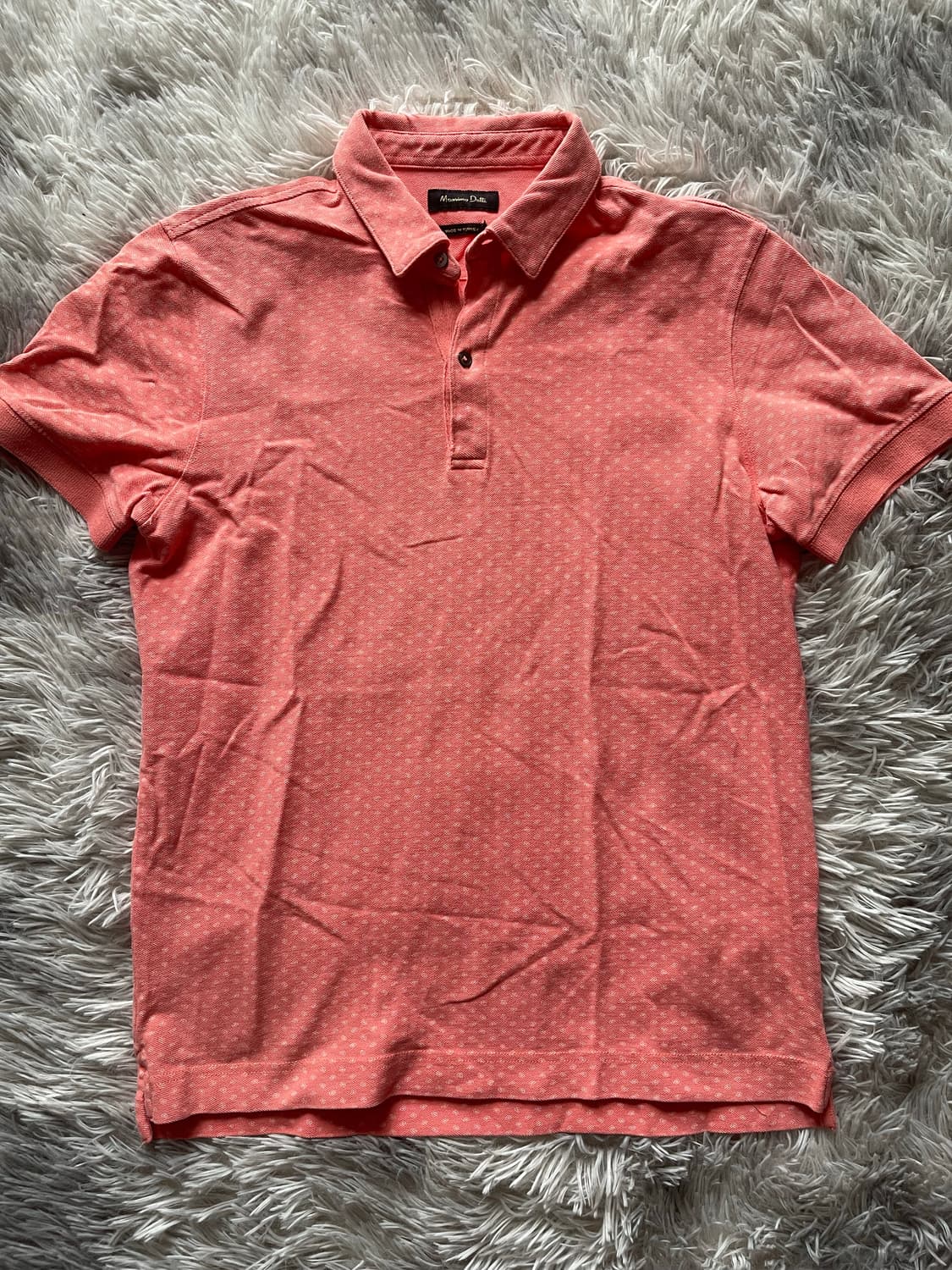 마시모두띠 코랄 톤 폴로 셔츠 상품이미지1