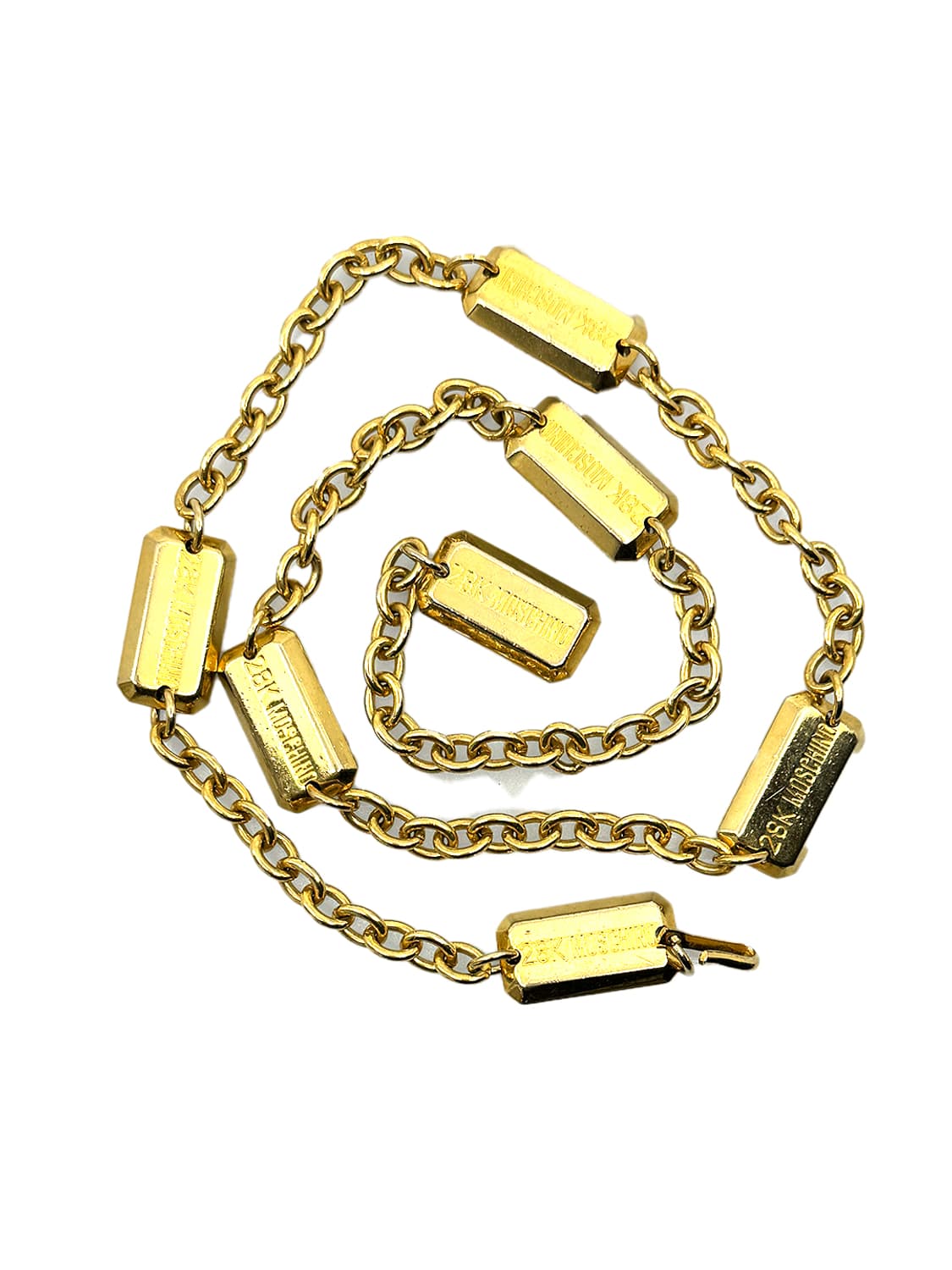 Moschino Gold Chain Belt 상품이미지4