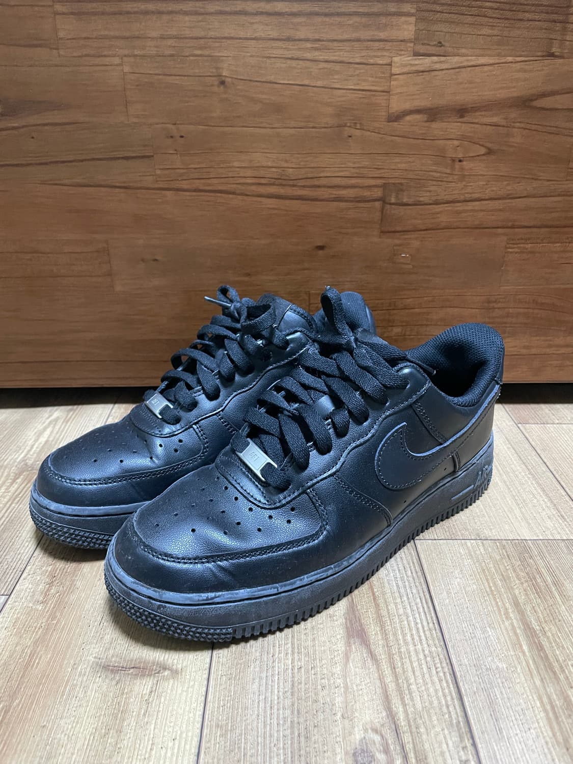 나이키 에어포스 블랙 250mm 상품이미지1