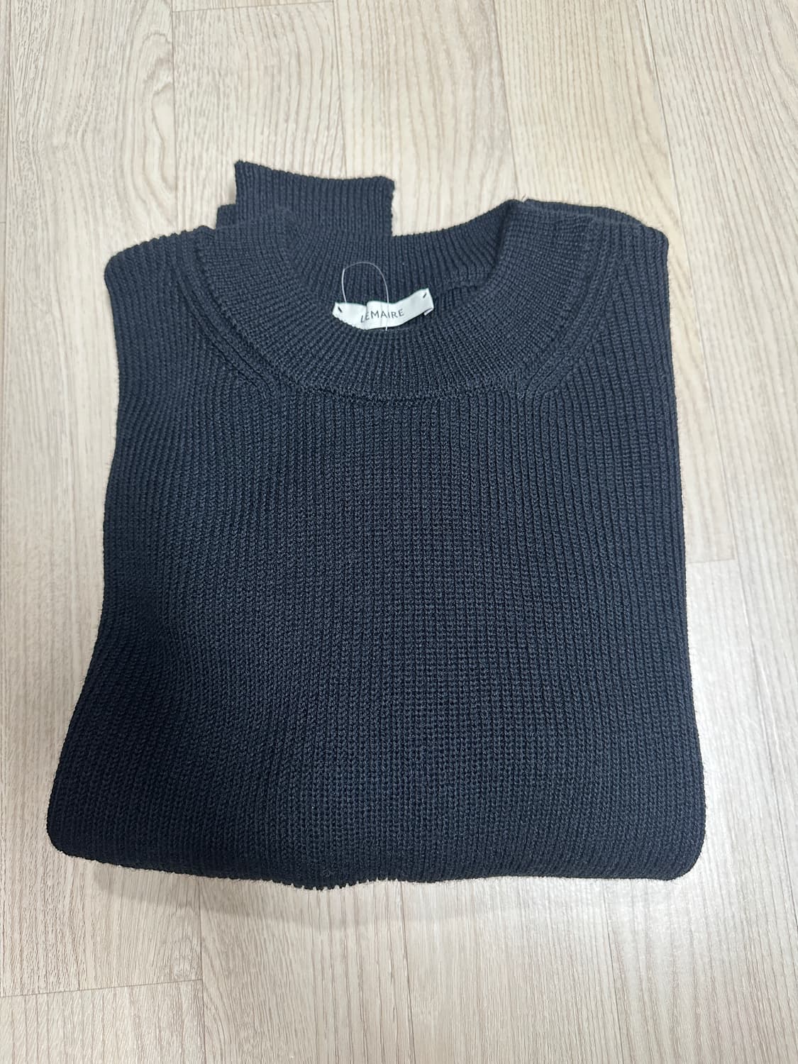 (M) 25fw 르메르 박시 라운드넥 니트 상품이미지3