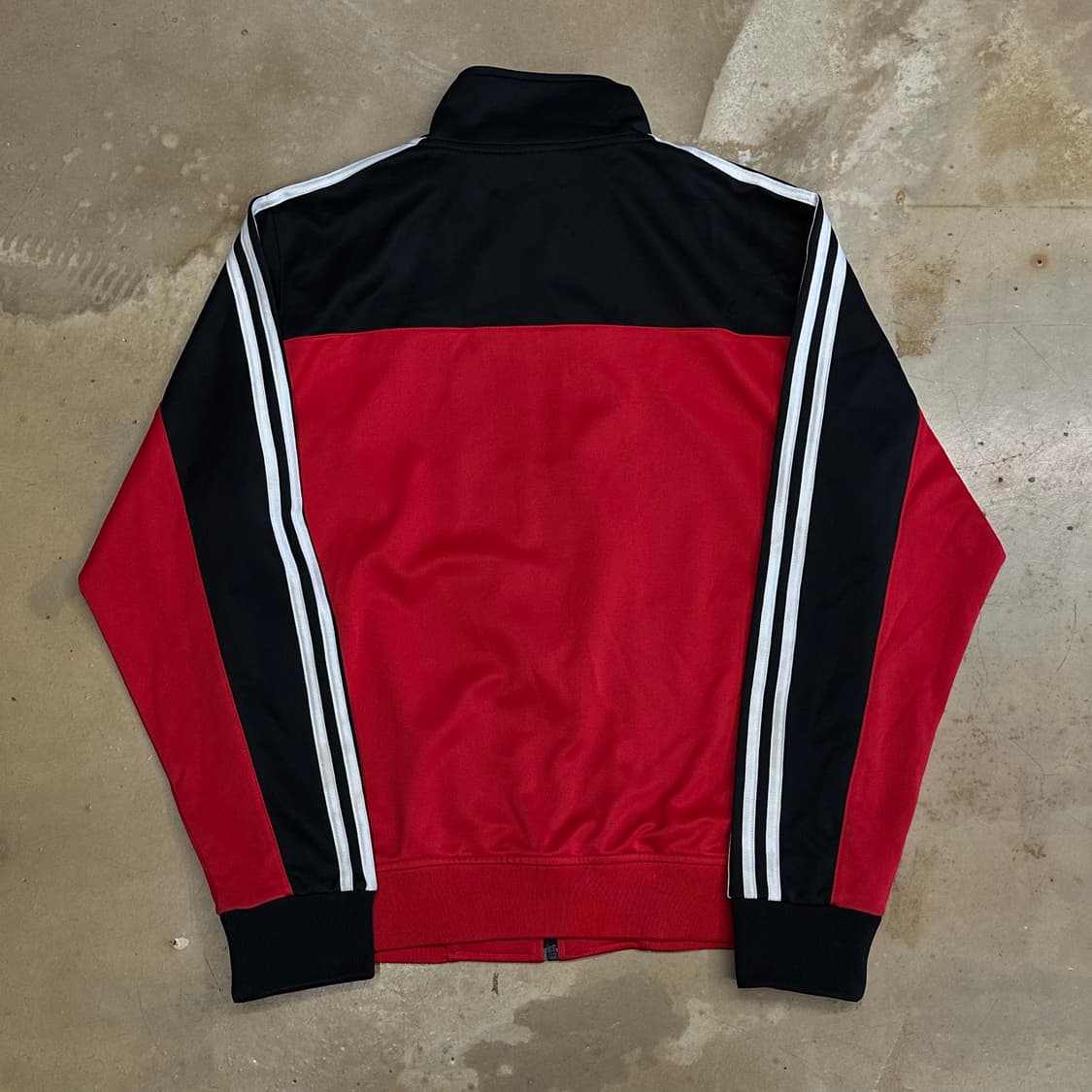 L 아디다스 맨체스터 유나이티드 레드 배색 트랙탑 상품이미지3