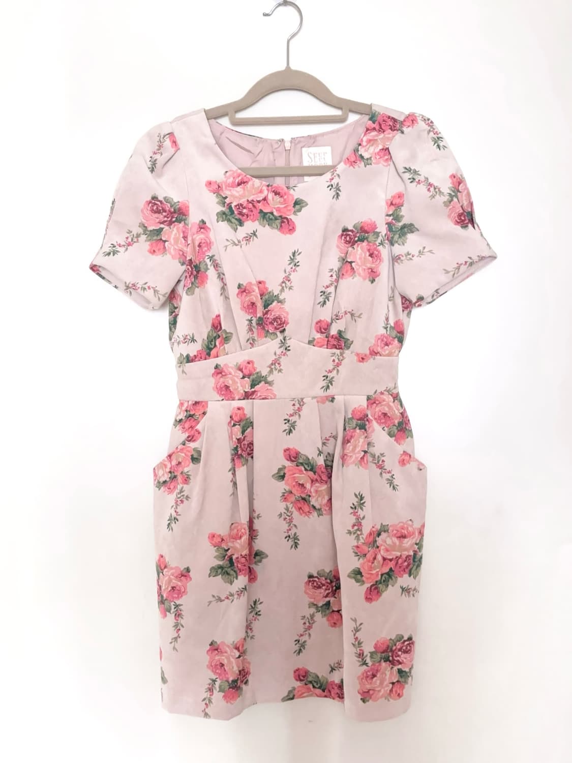 시크릿허니 시허니 플라워패턴 원피스 상품이미지3