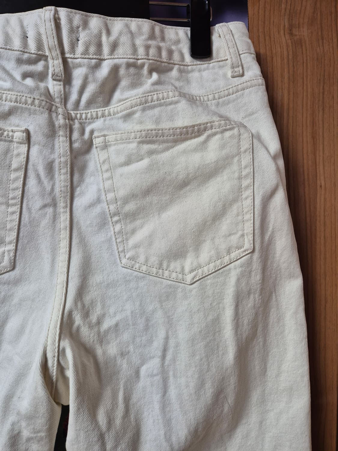 무탠다드 레귤러핏 데님 30 크림 상품이미지6