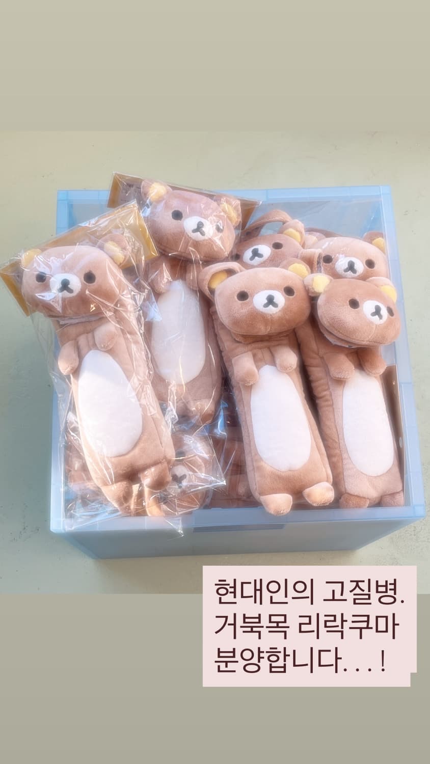 2011 리락쿠마 거북목 필통🐢 상품이미지7