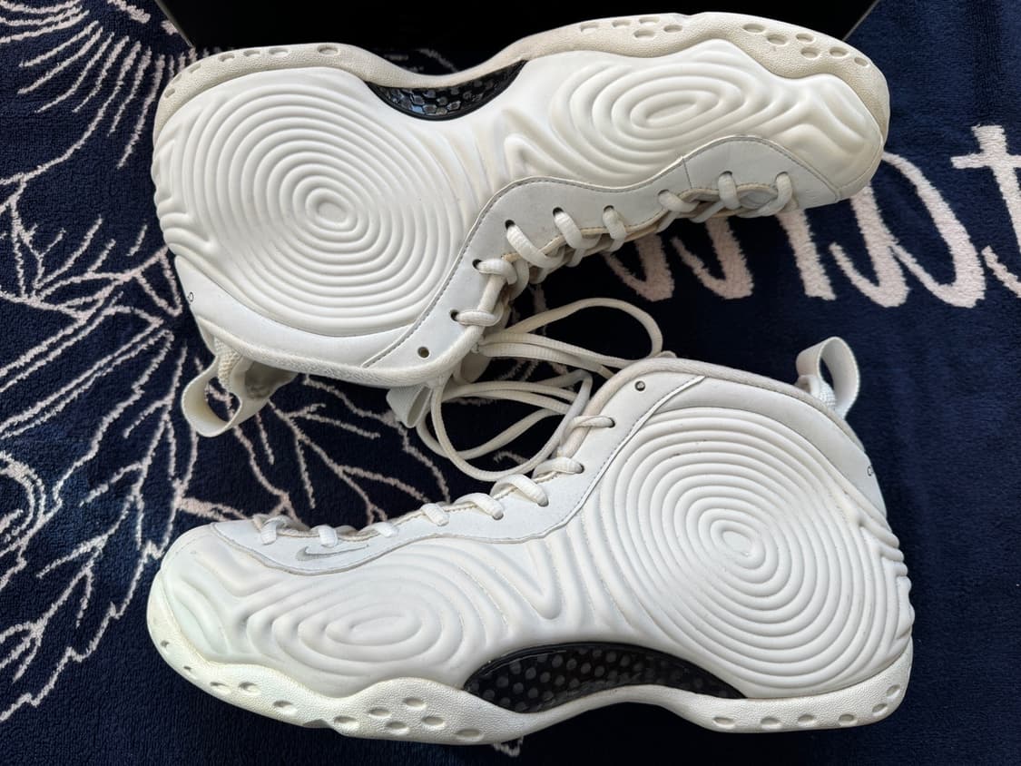 나이키 x 꼼데가르송 옴므 플러스 에어 폼포짓 화이트 NIKE x CDG 상품이미지3