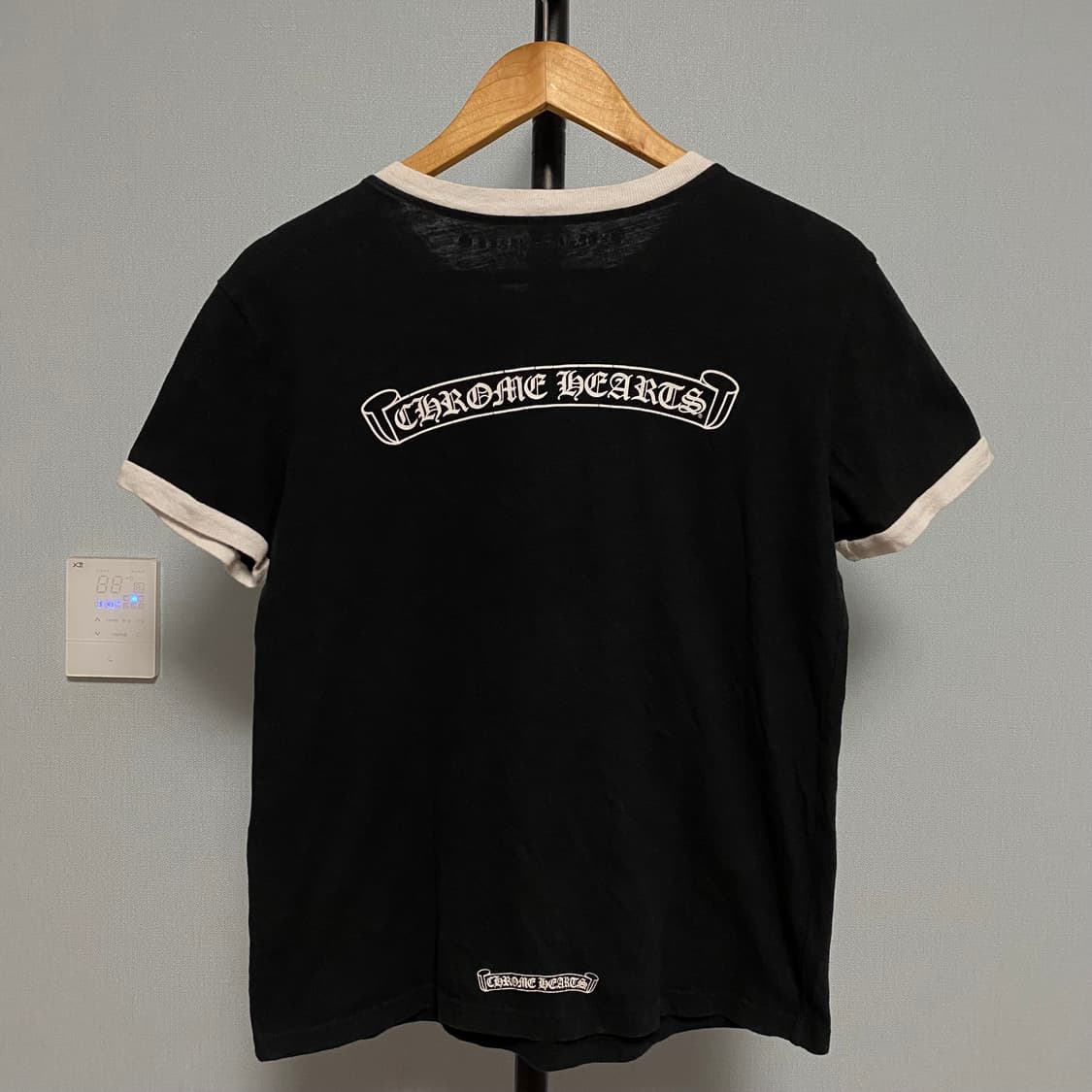 [M] 크롬하츠 롤러스케이트 홀스슈 티셔츠 블랙 상품이미지2